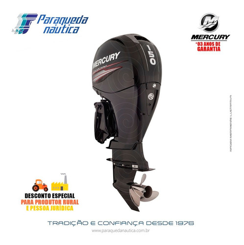 Motor De Popa Mercury 4 Tempos 150hp 3.0l Cxl Efi