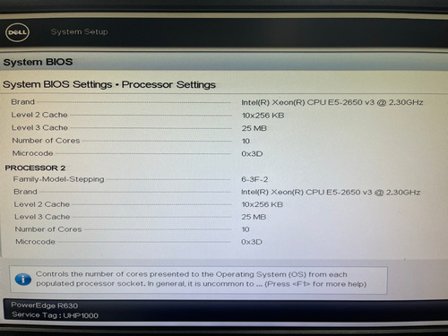 Imagem 9 de 10 de Servidor Poweredge R630 2 Xeon E5-2650 V3 64gb 10 X 1.2tb Nf