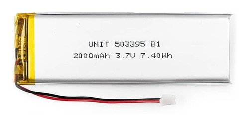 Bateria Lipo 3.7v 2000ma 503290 Cdmx Electrónica