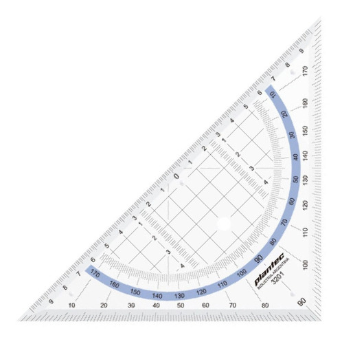 Escuadra Multiuso Plantec Chica De 217 Mm