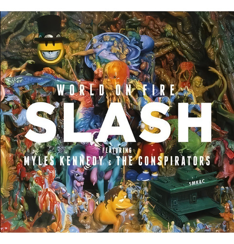 Slash World On Fire Cd 17 Canciones Versión del álbum Estándar