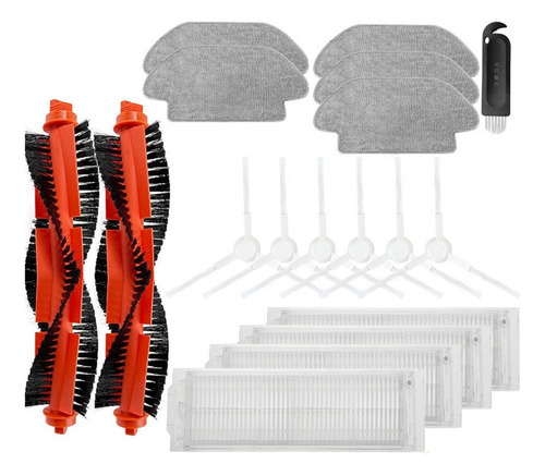 18 Piezas, Compatibles Con Para Xiaomi Mi Robot Vacuum Mop