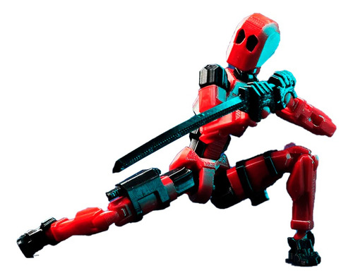 Figura De Acción Deadpool Articulado Dummy 13 De 16 Cm 