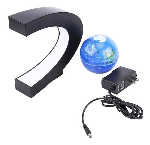 3 Polegada Colorido Led Mapa Globo Magnético Com Base Forma
