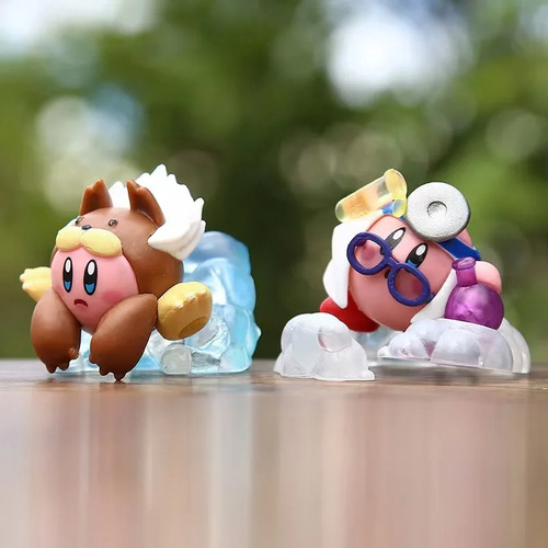 Juego De 4 Minifiguras Kirby, Juego De Anime, Figuras De Acc