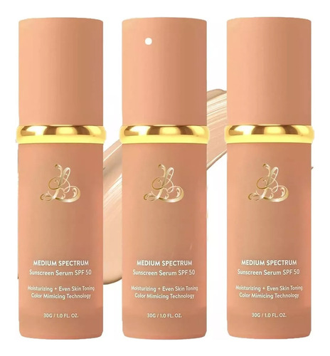 Bio Foundation 4 En 1, Base Hidratante Que Cambia De Color,