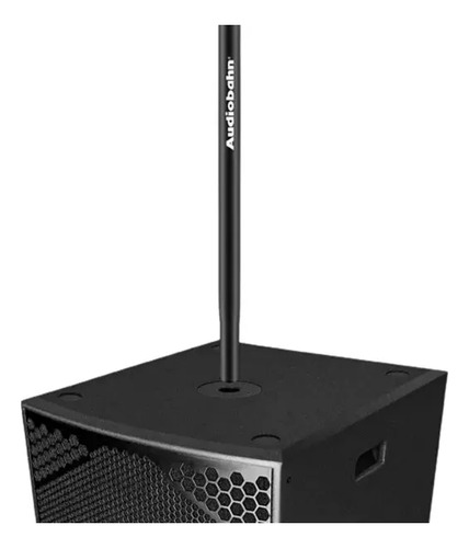 Tubo Para Subwofer Audiobahn Aps60 Extención Poste 2pz Color Negro