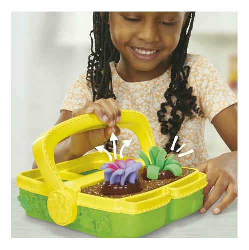 Play Doh Set Mi Jardin Magico Flores + 5 Masas / Diverti