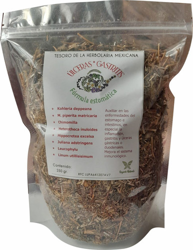 Te Para Ulceras Y Gastritis Formula Estomatica