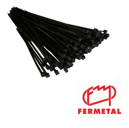 Tirrap De 2.5x200mm, Resistencia 8kg Fermetal