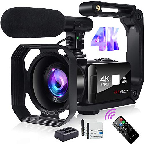 Camara Video 4k 48mp Imagen Vlogging Wi Fi 18x Zoom Digital