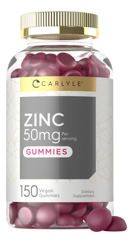 Gomitas De Zinc De 50 Mg