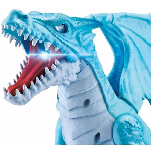 Dragão Robo Alive Sopro De Gelo Som E Luz Zuru Candide 1112