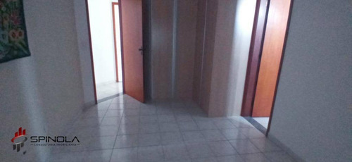 Apartamento Com 1 Dormitório À Venda, 58 M² Por R$ 265.000,00 - Vila Tupi - Praia Grande/sp - Ap3492