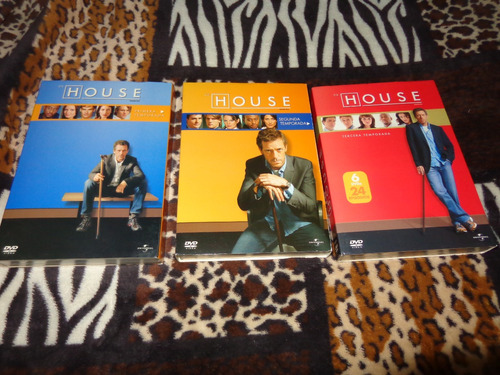 Dr. House Serie  Temporada 1, 2, 3 Dvds Originales