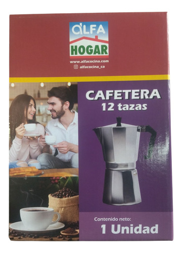 Cafetera Greca 12 Tazas, Alfahogar