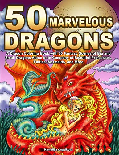 Libro: 50 Dragões Maravilhosos: Um Livro Para Colorir De ...