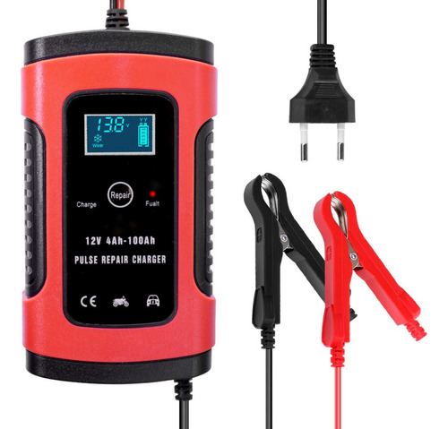 A Cargador De Batería Automático Completo Completo 12v 6a
