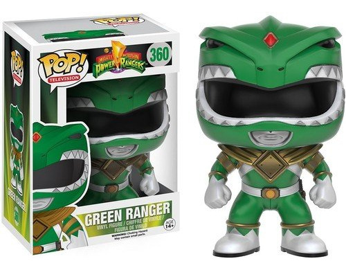 Funko Pop Tv: Power Rangers - Verde Ranger Acción 4w94c