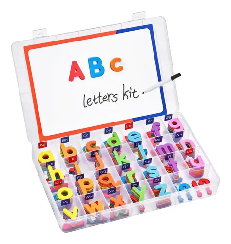 BOHS Imanes De Alfabeto Ruso Para Nevera – 66 Letras De Colores, Juguete Educativo Para Aprender Y Decorar