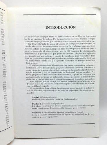 Matemáticas 3 Geometría Y Trigonometría Ortiz Campos (Usado)