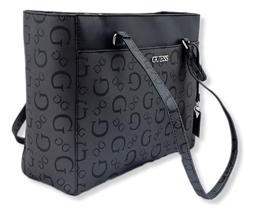 Guess Bolsa Para Mujer Tote/satchel Rackham Coal Original