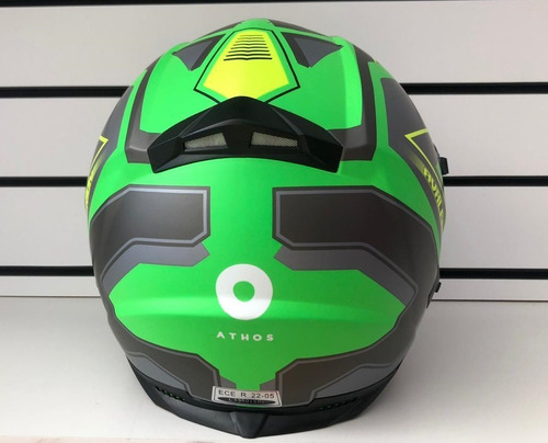Casco Athos Helmets Action Condor - Integral Verde Mate