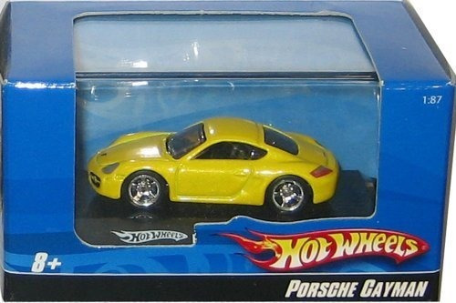 Hot Wheels Yellow Porsche Cayman 1:87 - 2007