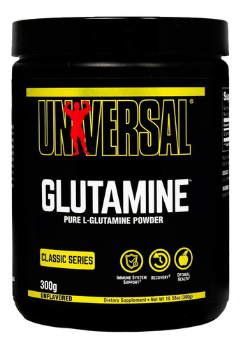 Glutamine 300 Grs Universal Nutrition Amino Recuperador