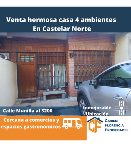 Casa De 5 Ambientes En Castelar Norte 