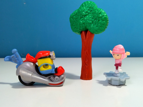 Muñecos Stuart Minion Y Edith X 2 (mi Villano Favorito) (Usado)