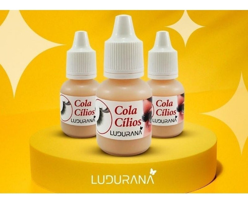 Cola De Cilios Posticos Ludurana Tufos Tufinhos