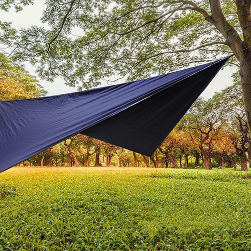 Toldo De Lona Para Acampar, Toldo Ligero Para Hamaca, Negro