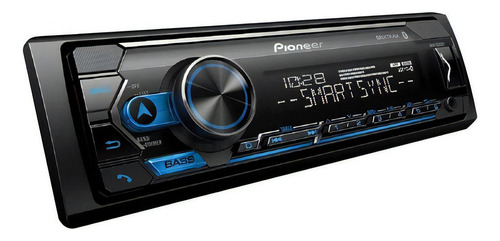 Autoestéreo Hi-volt Pioneer Mvh S322 Con Usb Y Bluetooth