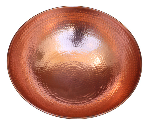 Metal Arte Champanheira Balde Gelo Cobre Puro Funda Com Pé Sem Alça 5L