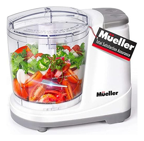 Mueller Electric Food Chopper, Mini Procesador De Alime...