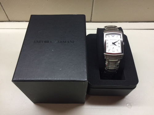 Relógio Emporio Armani Original Com Manuais