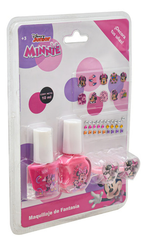 Disney Minnie Maquillaje De Fantasia Decora Uñas Bestway