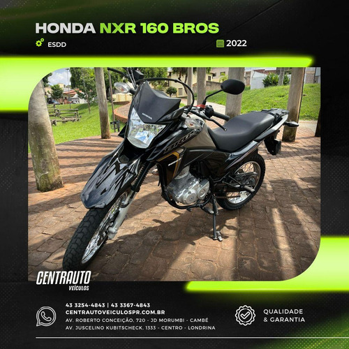 Honda Nxr 160 Bros Esdd 2022
