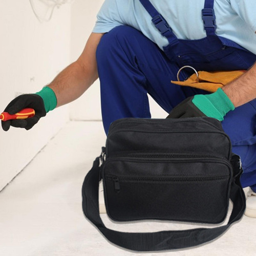Bolsa De Ferramentas Espessada Com Zíper, Bolsa De