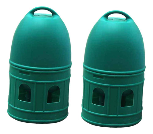 2x Pigeon Drinker Cup Autorer Automático Con Mango Colgante