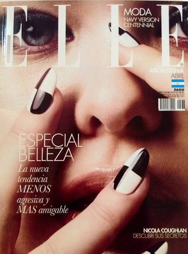 Revista Elle Abril 2022  + Crema Facial Lidherma Hidratante 