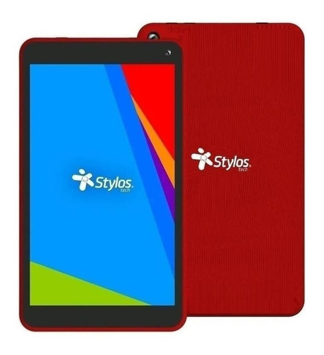 Tablet Stylos Taris 7 Quadcore - 1gb - 16gb Android Stta116 Color Rojo
