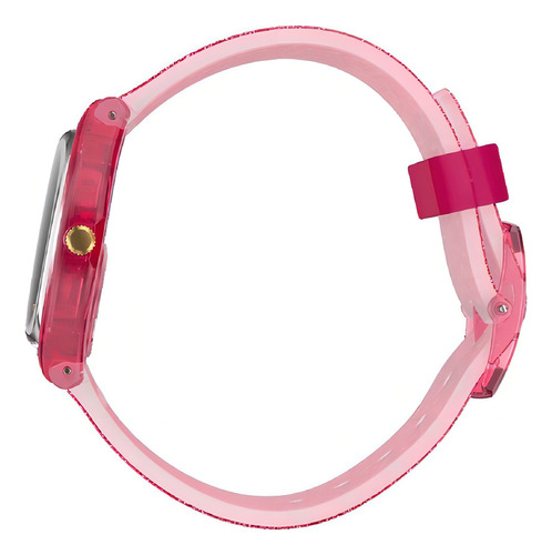 Reloj Swatch Chrysanthemum Gp169 Agente Oficial Color De La Malla Rosa Color Del Bisel Rosa Color Del Fondo Rosa Y Beige