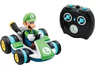 Super Mario Carro Controle Remoto Luigi Kart Racer - Candide