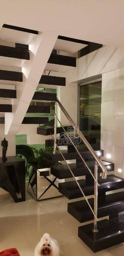 Imagem 19 de 30 de Casa Com 4 Dormitórios À Venda, 261 M² Por R$ 3.500.000,00 - Camboinhas - Niterói/rj - Ca1217
