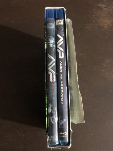 Alien Vs Depredador 1 Y 2 Pelicula 2 Blu-ray (Usado)