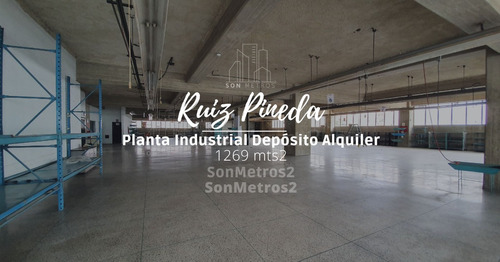 Local Depósito Planta Industrial En Alquiler Ruiz Pineda 1269 Mts2 Sonmetros2