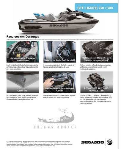 Imagem 5 de 5 de Seadoo Gtx 300 Limit