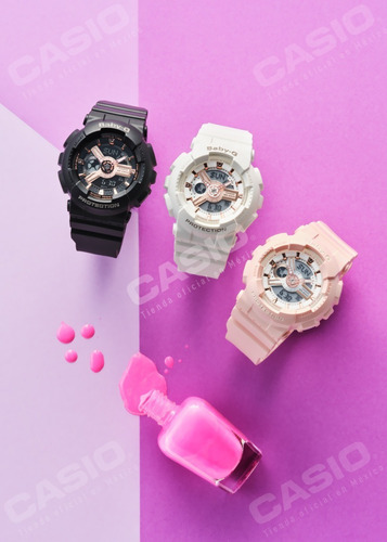Imagen 4 de 7 de Reloj Casio Baby-g Life And Style Ba-110rg-4acr